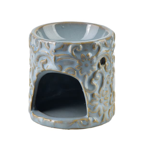 Keramisk Doftbrännare 7x7x7,5 Vit 1pc