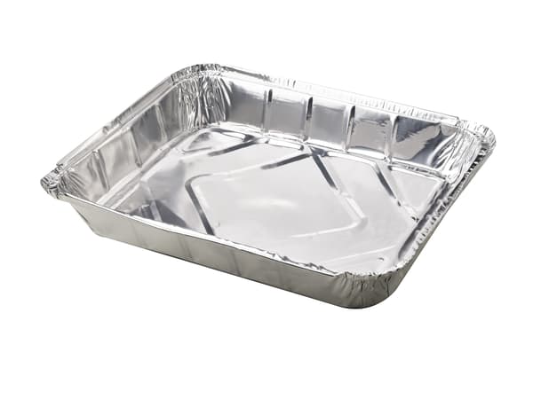 Aluminiumsform Basic Kitchen Foremka 33x26x4,5 cm sølv 1pc