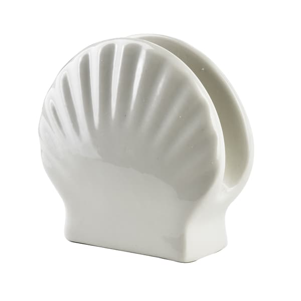 Porcelæns Servietholder BASIC BASIC 10,5x4x10 cm hvid 1 stk