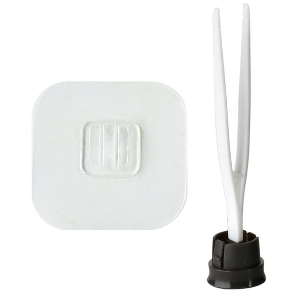 Toilettbørste TPR Eda Silicone 10x41 cm Sort 1pc