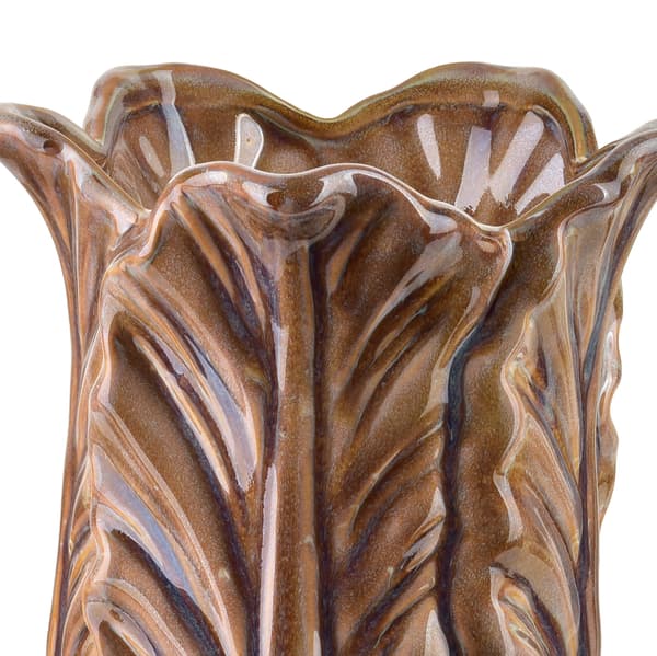 Keramisk Vas Lettu Löv 16x16x20 cm 1pc