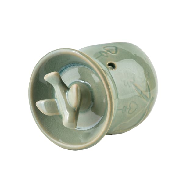 Keramisk Duftbrænder 8x5x9 cm Hvid 1pc