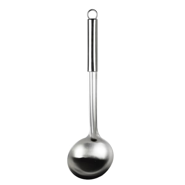 Soppsked Rostfritt Stål Basic Kitchen Soppsked 34,5 cm silver 1pc