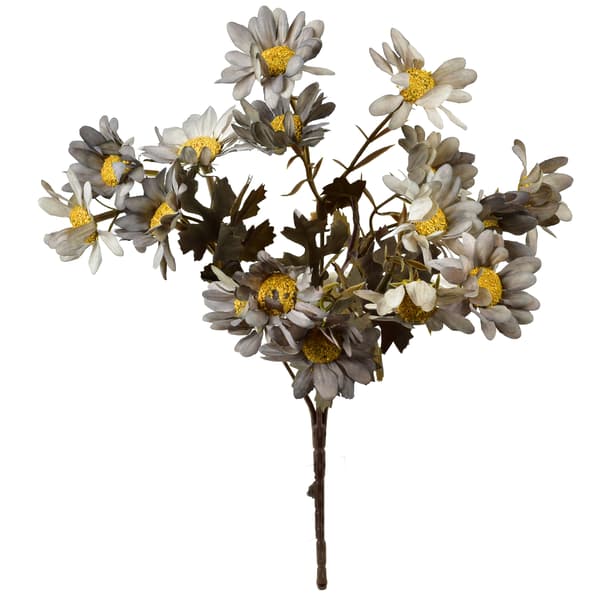 Kunstig blomst Viridis Margeritter 29cm hvid 1pc