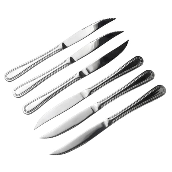 Stekknivar Rostfritt Stål Chamomile CHAMOMILE 22.2 cm Silver 6-Pack