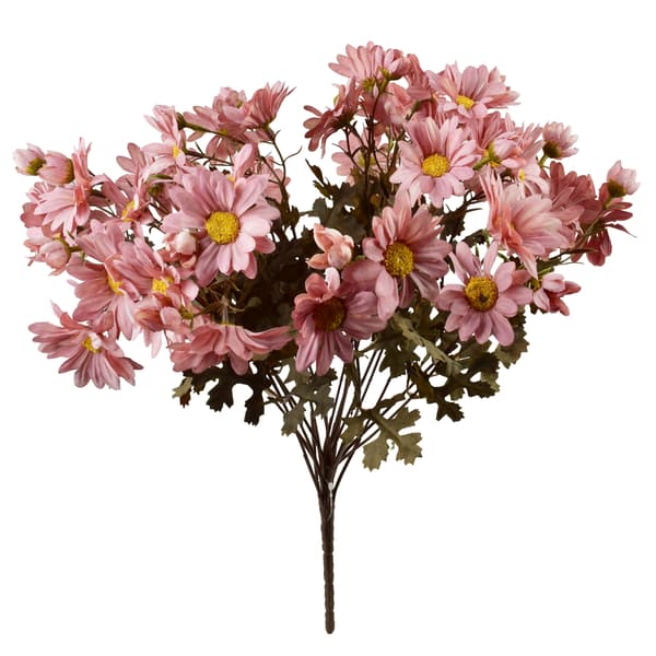 Konstgjord Blombukett Viridis Margeriter 45cm Vit 1pc