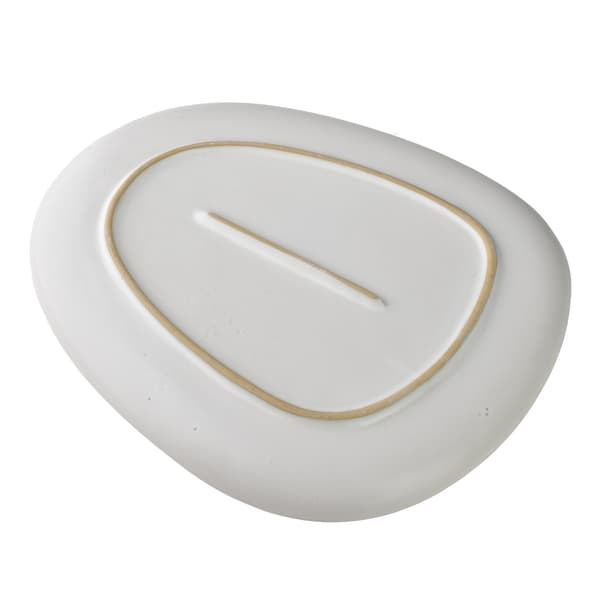 Porcelænsfad BASIC NATURE 32x26x2,5 cm hvid 1 stk