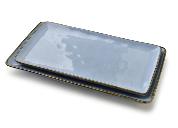 Keramisk Serveringsfad Basic Nature 36x3x19 Natur 1pc