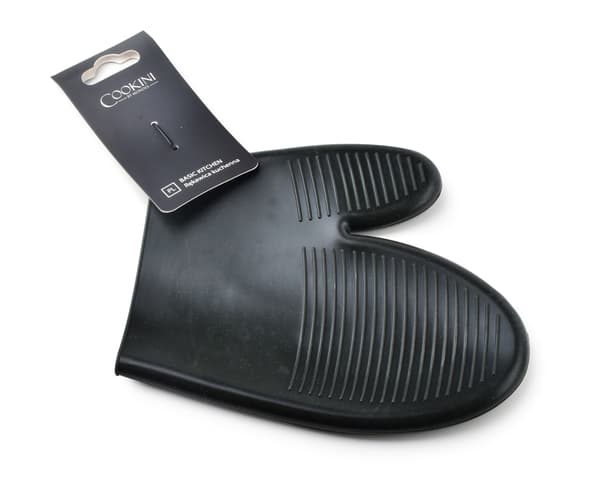 Silikone køkkenhandske Cookini BASIC KITCHEN 20x16 cm Sort 1 stk