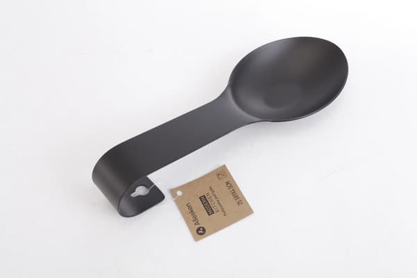 Skeholder i rustfrit stål Modern Kitchen 25,5x9x4,5 cm Sort 1 stk.