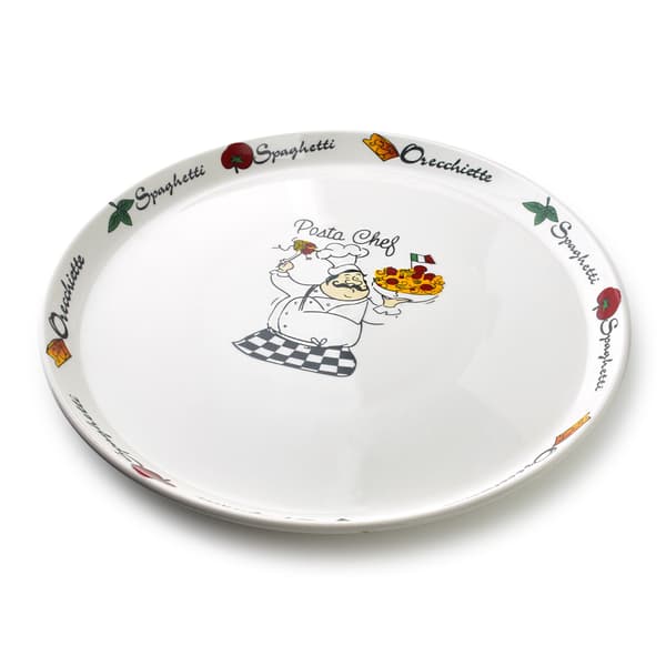 Porslins Pizzatallrik Affekdesign Galla 30cm Vit 1pc