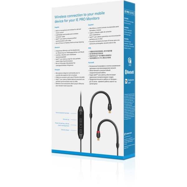 Sennheiser IE PRO BT-kontakt System öronmonitor