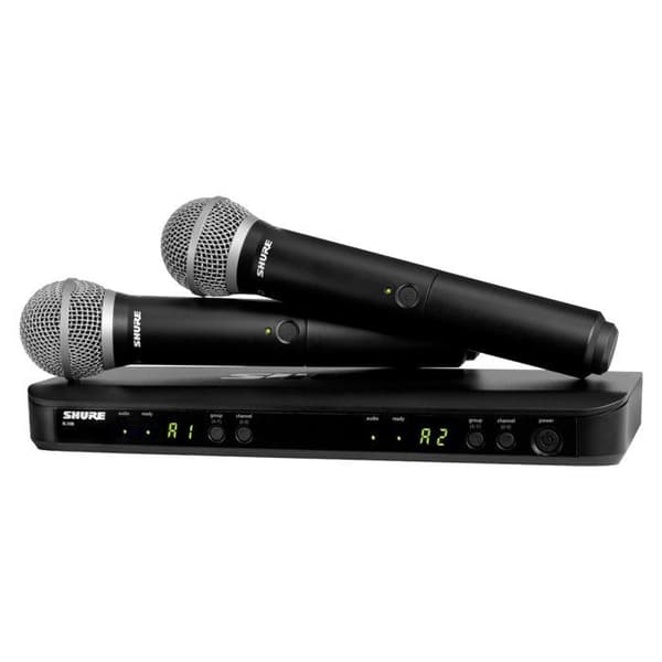 Shure BLX288 / PG58 frekvens M17 Micro HF sång