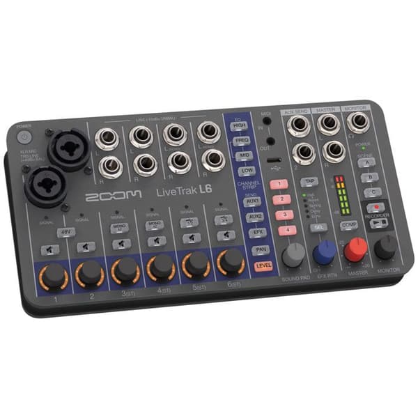 Zoom Livetrak L6 Digital mixer