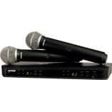 Shure BLX288 / PG58 frekvens M17 Micro HF sång