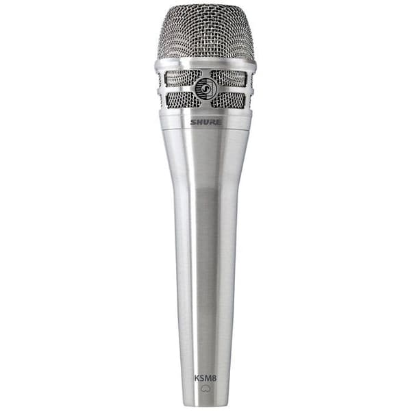 Shure KSM8 Nickel Dynamisk Mikrofon