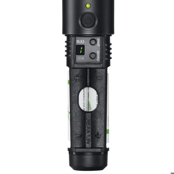 Shure BLX24R / Beta 58A frekvens M17 Micro HF sång