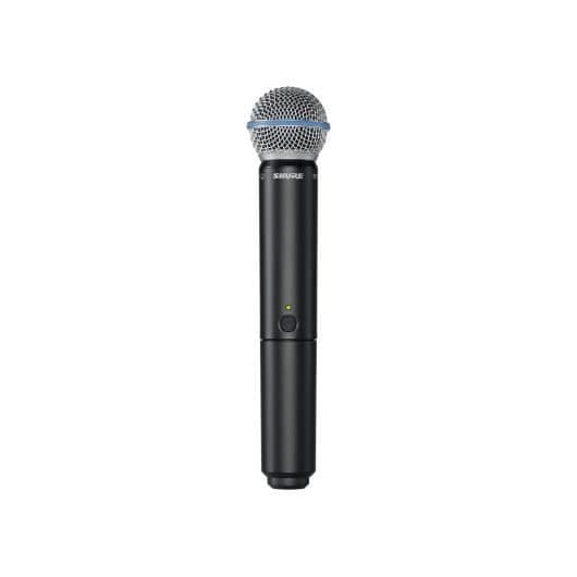Shure BLX2 Beta 58A frekvens M17 Micro HF sång