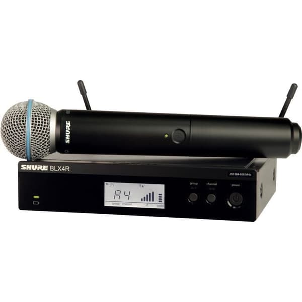 Shure BLX24R / Beta 58A frekvens M17 Micro HF sång
