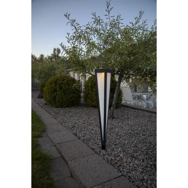 Aurinkokennovalaisin Pyramidi 61cm