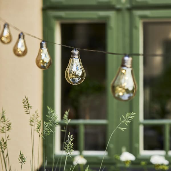 Ljusslinga Glow 10 Rökfärgade Ljus