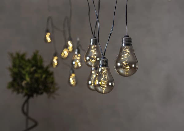 Ljusslinga Glow 10 Rökfärgade Ljus