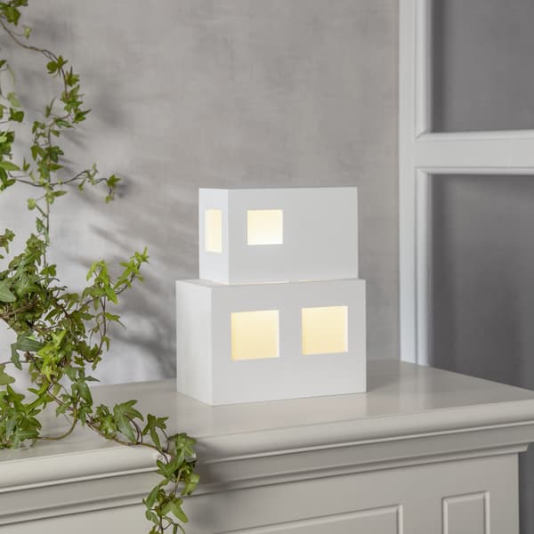 Bordlampe Lampefod Cube E14