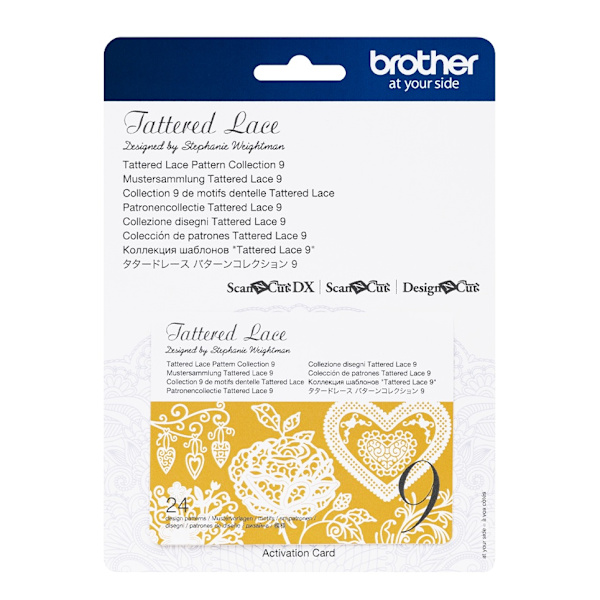 Tattered Lace Pattern - 9 - ScanNCut mönster | CDON