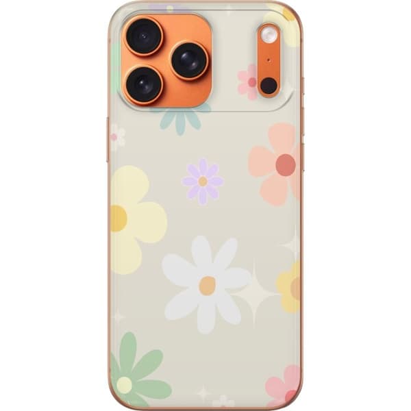 Mobilskal till Apple iPhone 17 Pro Max med fejdande blommor