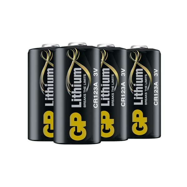 GP Batteri Lithium Pro 123A 4-Pack