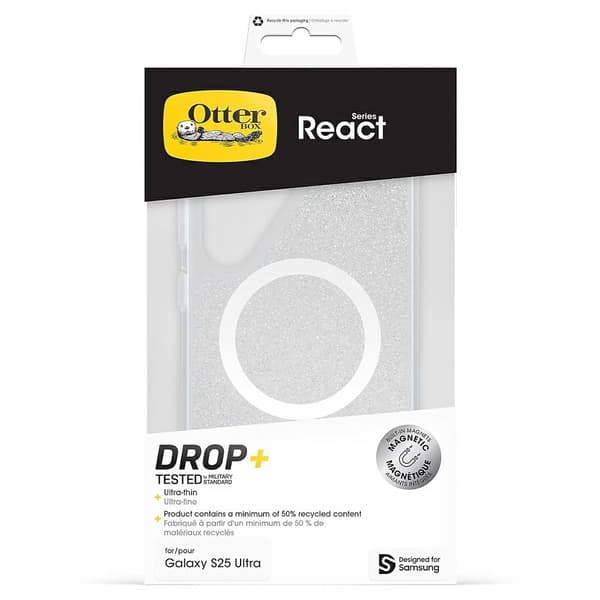 Telefontaske til Samsung Galaxy S25 Ultra MagSafe Otterbox React - Stardust