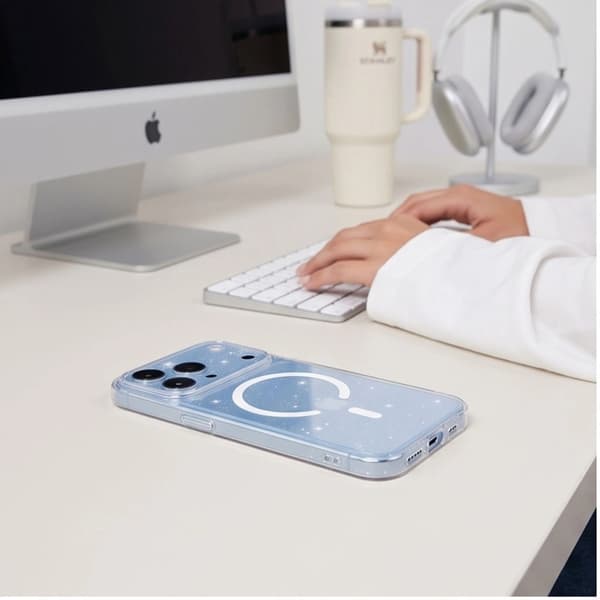 Tech-Protect Mobilcover Til iPhone 18 Pro Magsafe Flexair - Glitter
