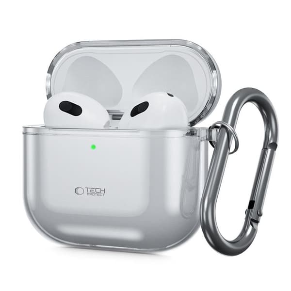 Tech-Protect Apple Airpods 4 Etui Flexair - Askegrå