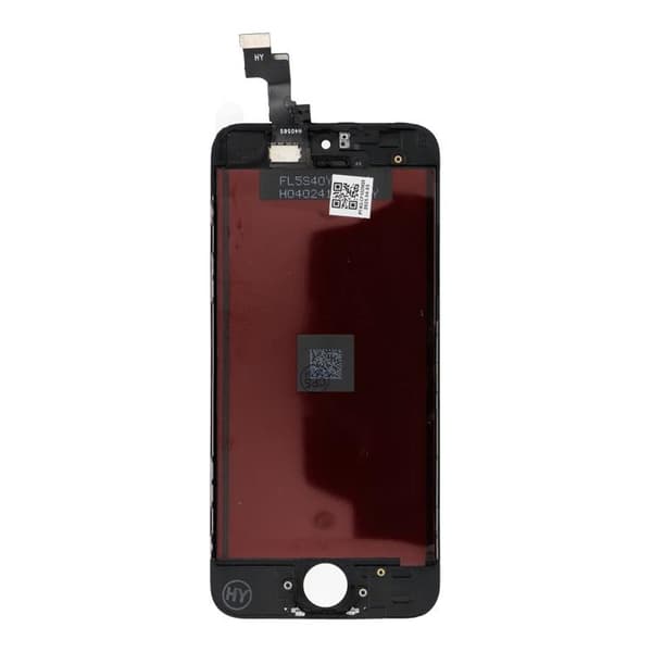 iPhone 5S - SE Skærm med LCD-display 1gen FixCell High Sort