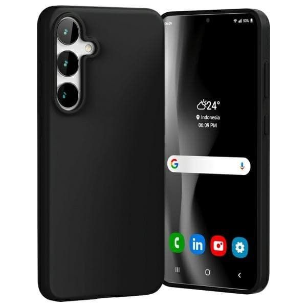 Mercury Telefontaske til Galaxy S24 FE Soft - Sort