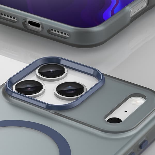 Mobilcover til iPhone 17 Pro Max MagSafe Abrasive - Mat Blå