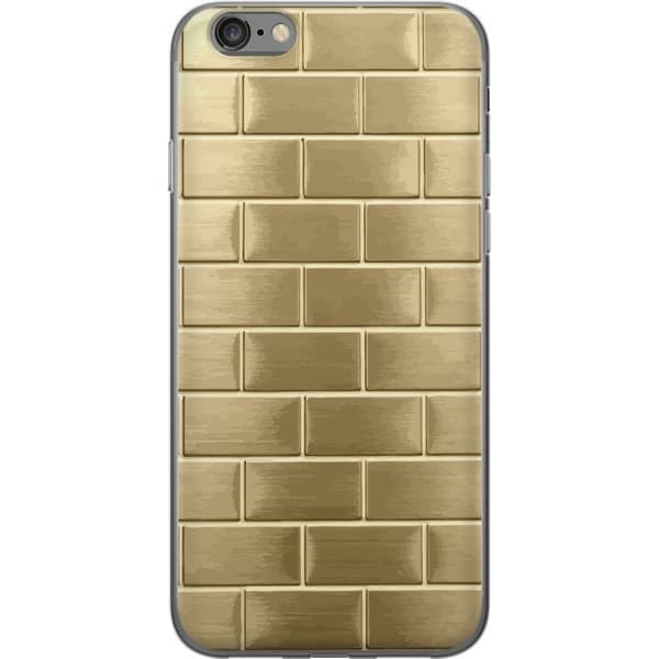 Taske til Apple iPhone 6 med gyldne mursten