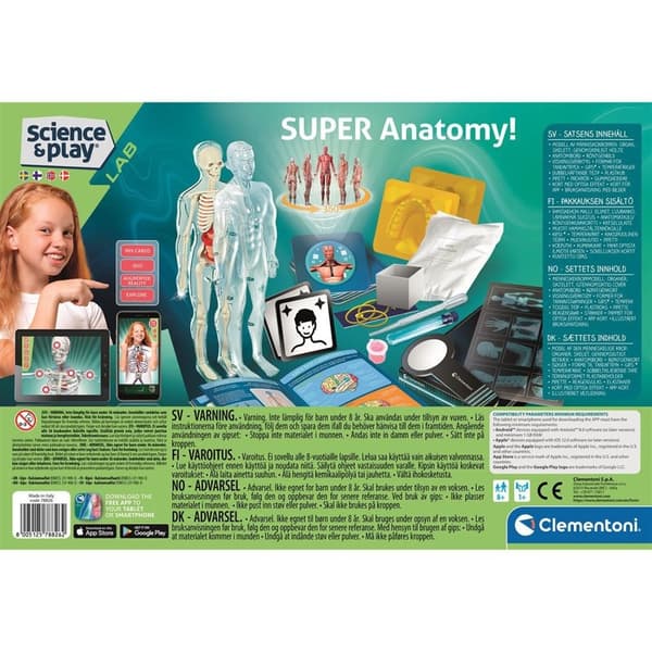 CLEMENTONI Super Anatomy (Nordic)