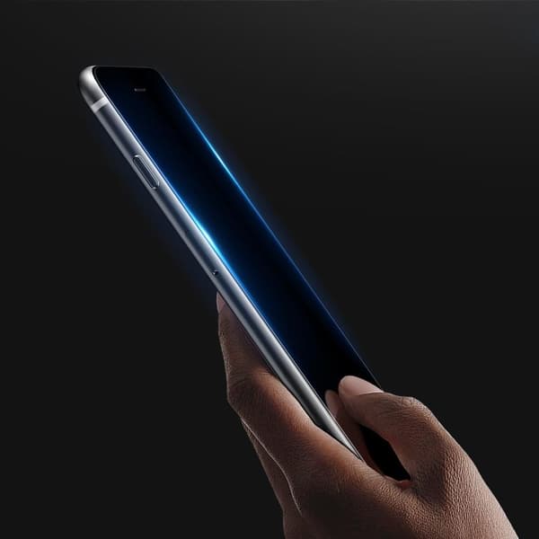 [2-PACK] Härdat Glas Skärmskydd iPhone 8 Plus / iPhone 7 Plus - Svart