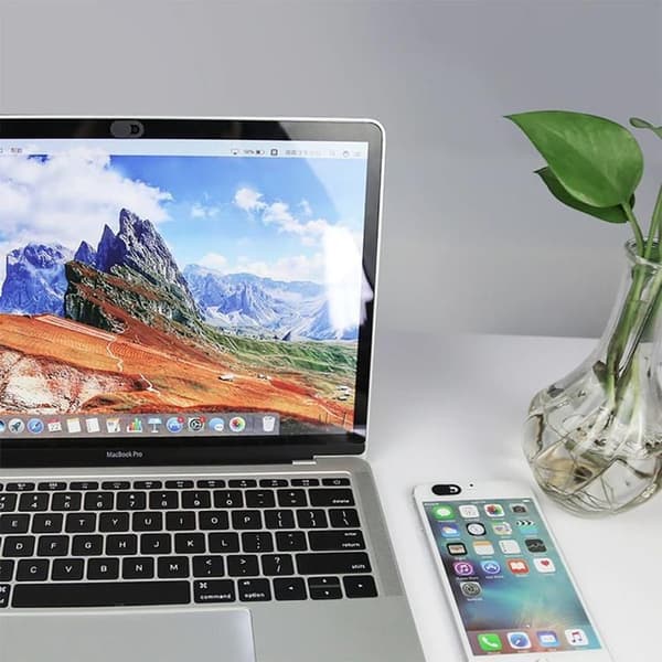 [3-Pakke] Tech-Protect Glidende Webcam Cover Fit Plus - Sort