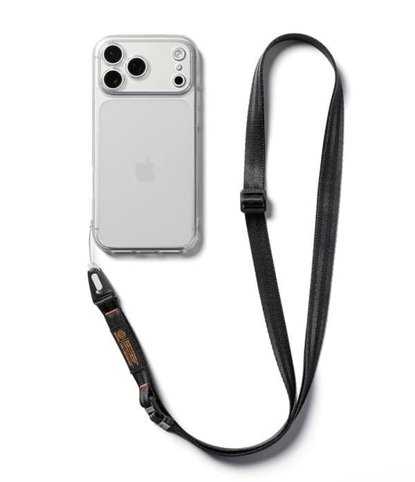 Ringke Mobilrem Crossbody Lanyard - Sort
