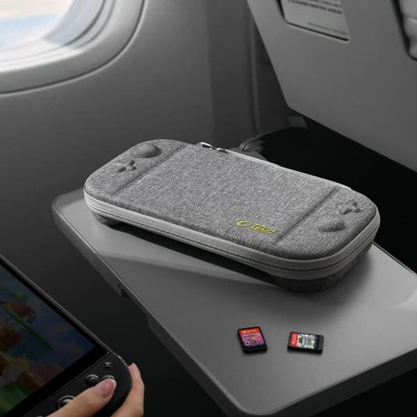 Tech-Protect Nintendo Switch 2 Fodral Slim - Mörkgrå