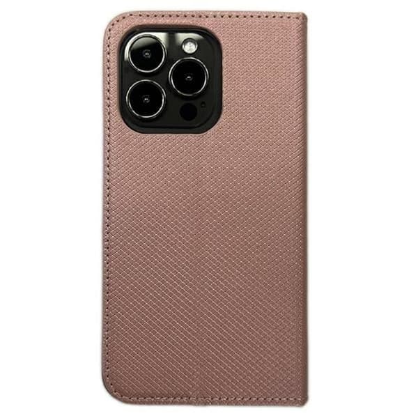 iPhone 15 Pro Plånboksfodral Smart Magnet - Roséguld