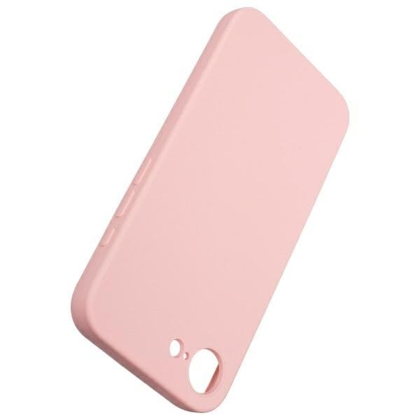 Beline iPhone 16e silikonikuori - ruusukulta