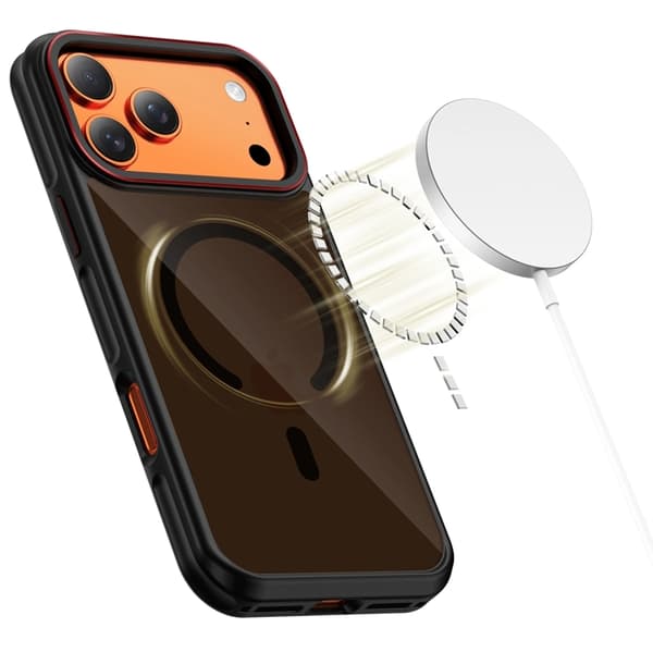 Tech-Protect Mobilskal till iPhone 18 Pro Max/17 Pro Max MagSafe - Svart/Röd