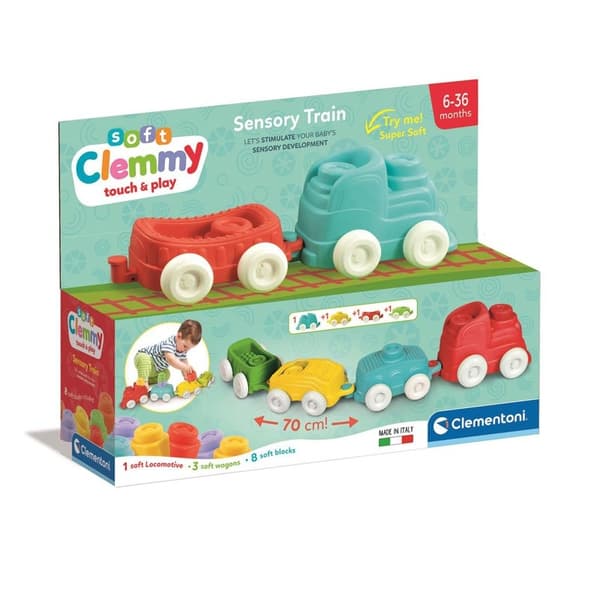 CLEMENTONI Soft Clemmy Sensory Train (2024)