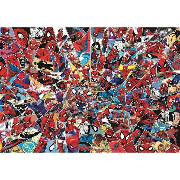 CLEMENTONI Pussel 1000 Pcs Impossible CB High Quality Collection Spider-Man