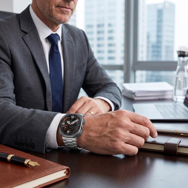 Tech-Protect Galaxy Watch Ultra 1/2 (47mm) Armbånd Rustfrit Stål - Sølv