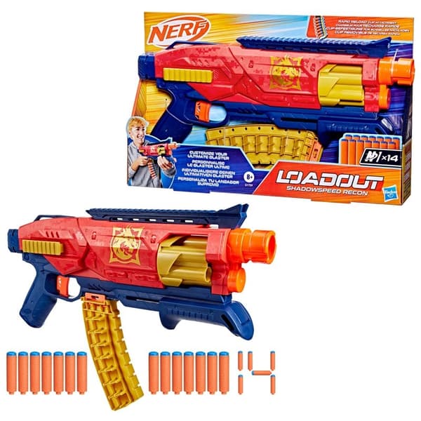 NERF Loadout Shadowspeed Recon Blaster