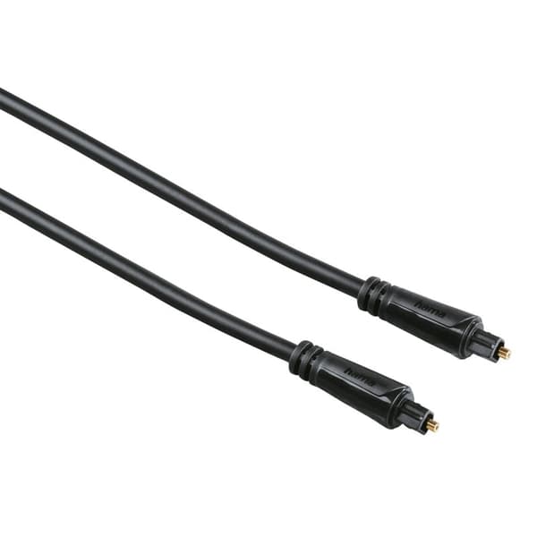 HAMA Audio Optisk Kabel Guld Sort 3m